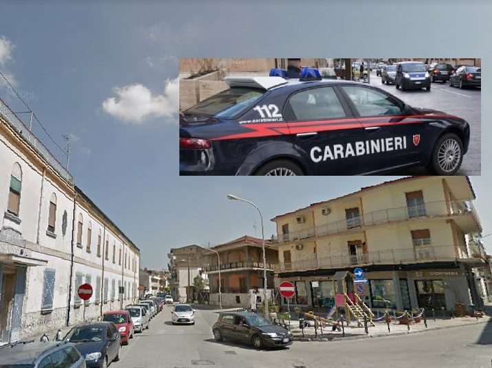 auto carabineiri via san giocacchino