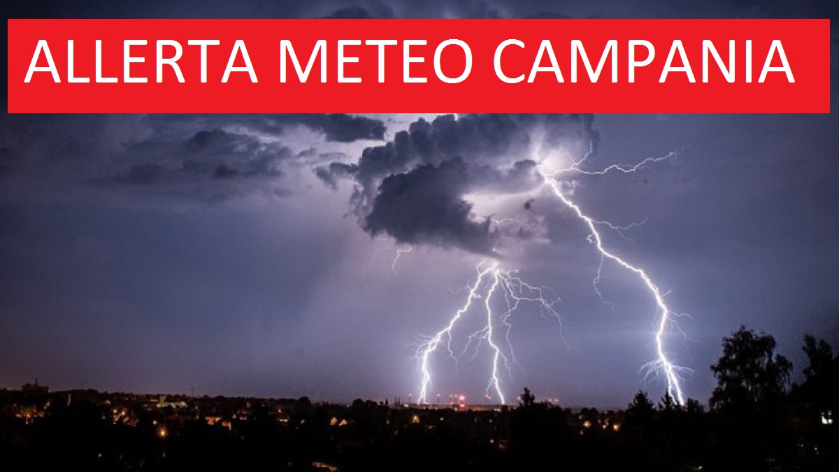 ALLERTA METEO CAMPANIA