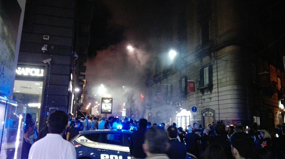esplosione via Toledo Napoli