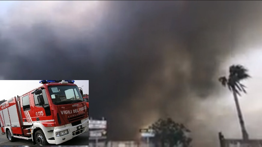 incendio Castellammare disastro