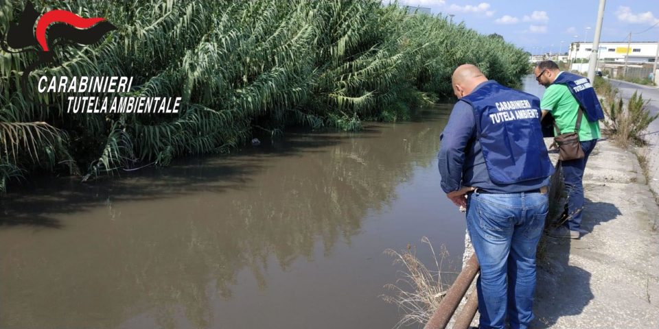 fiume sarno Carabinieri Noe