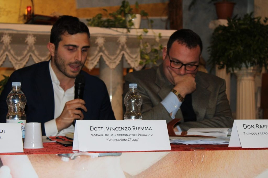 Vincenzo Riemma e il sacerdote Don Raffaele Di Nardo