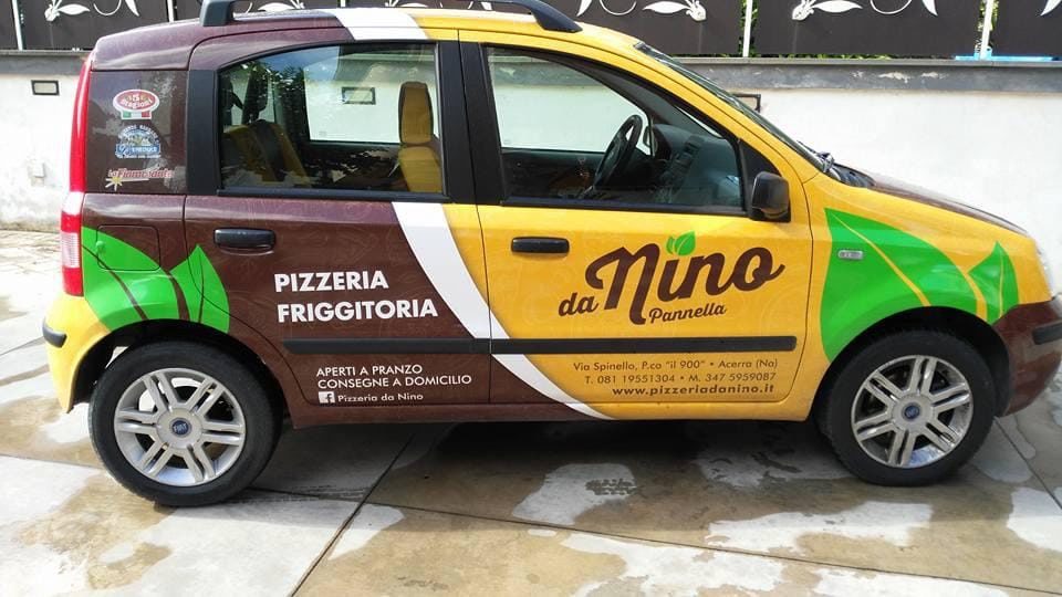 auto rubata pizzeria da nino