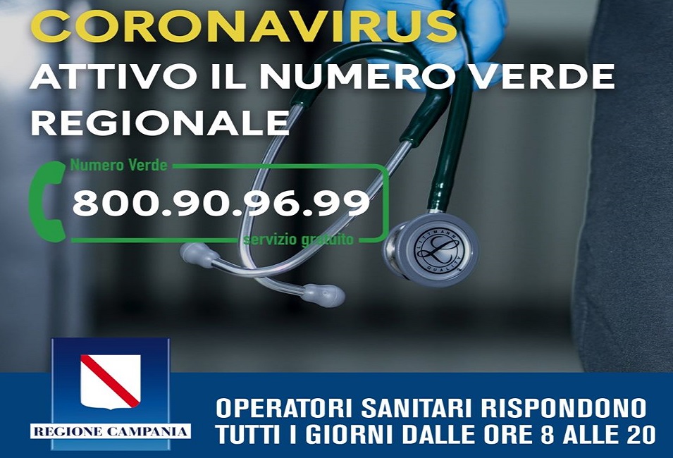 numero coronavirus regione campania